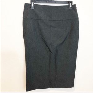Zara charcoal pencil skirt nwot